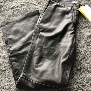 H&M leather pants